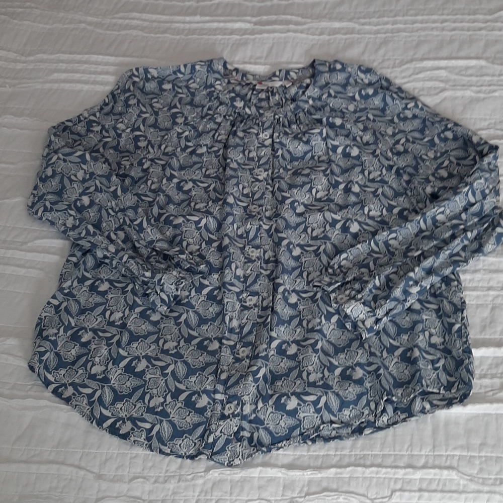 Boden beautiful button down blouse